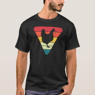 Hühner Retro Hühner Bauer Vintag T-Shirt