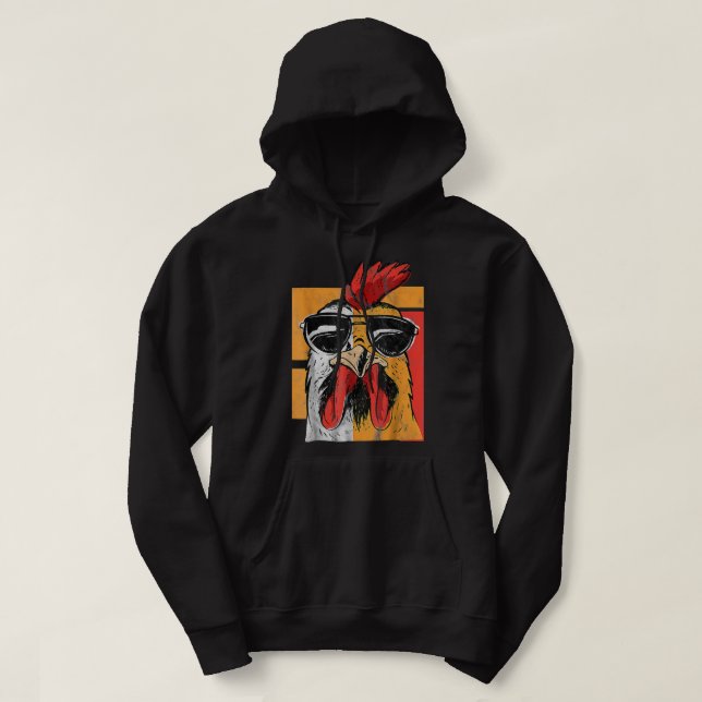 Hühner sind wie Kartoffelchips, die man nicht habe Hoodie (Design vorne)
