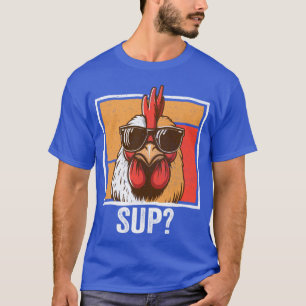 Hühner-Sonnenbrille Tierfarm Lustiger Bauer T-Shirt