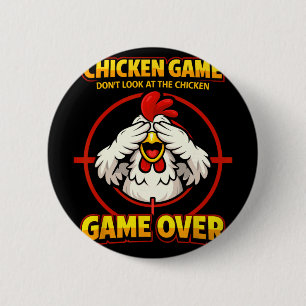 Hühner Spiel Schau nicht auf das Huhn, Spiel vorbe Button