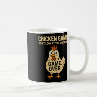 Hühner Spiel Schau nicht auf das Huhn Spiel vorbei Kaffeetasse