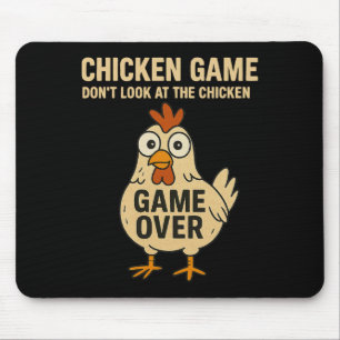Hühner Spiel Schau nicht auf das Huhn Spiel vorbei Mousepad