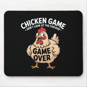 Hühner Spiel Schau-nicht Das Huhn an Lustiges Huhn Mousepad