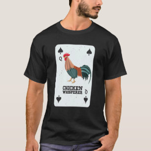 Hühner Spirit Animal Hahn Bauern Küken Spad T-Shirt