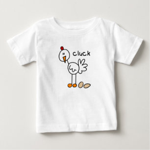 Hühner Stick Figure T-Shirts und Geschenke