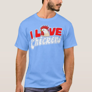 Hühner-T-Farm-Hen-Flock-Bauer T-Shirt