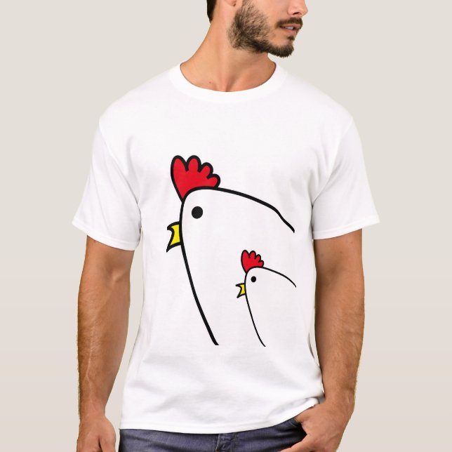 Hühner T-Shirt (Vorderseite)