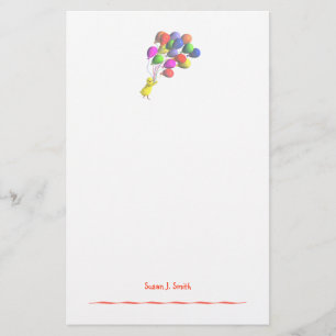 Hühner und Balloons Briefpapier