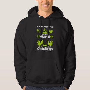 Hühner und Gartenbetriebe Hoodie