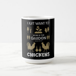Hühner und Gartenbetriebe Kaffeetasse