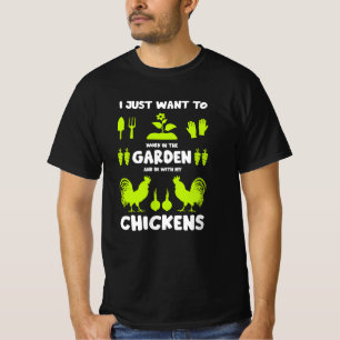 Hühner und Gartenbetriebe T-Shirt