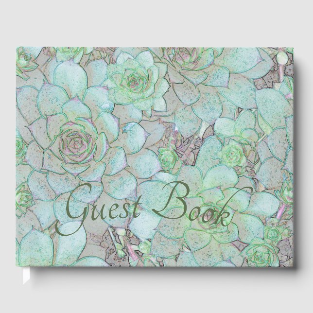 Hühner und Hühner Gästebuch (Vorderseite)