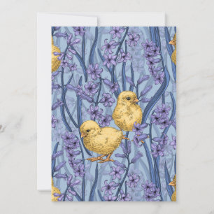 Hühner und Hyazinthen am Himmel