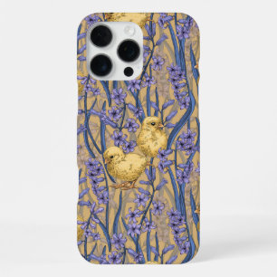 Hühner und Hyazinthen in Gelb iPhone 16 Pro Max Hülle