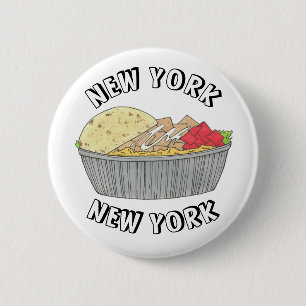 Hühner- und Reisplatterplatte NYC Halal Cart Food Button