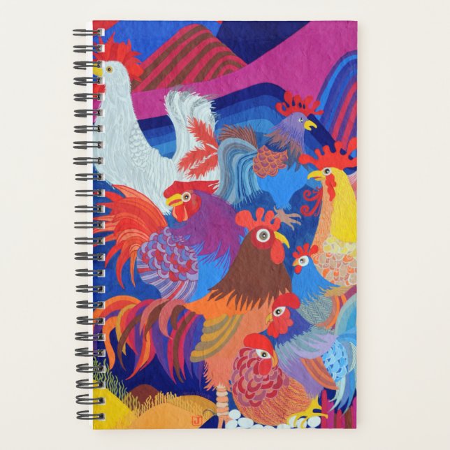 Hühner und Rooster Planer (Vorderseite)