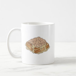 Hühner und Waffeln Pennsylvania Dutch Amish Food Kaffeetasse