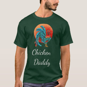 Hühner Vater Funny Chicken Bauer Hühnerpapi Roo T-Shirt