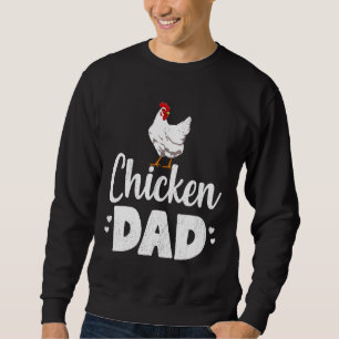 Hühner-Vater-Landbauernhof Bauer Sweatshirt