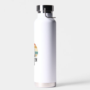 Hühner-Vater Vintage-Sonnenuntergang Lustiger Hühn Trinkflasche