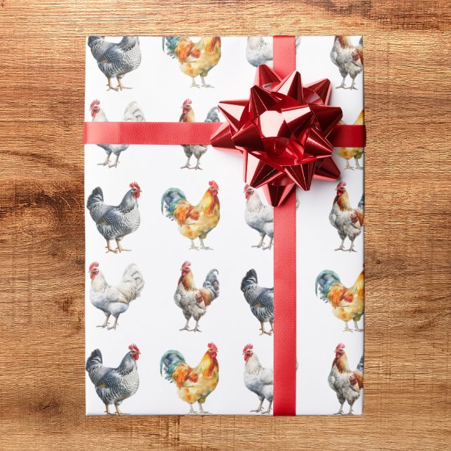 Hühner-Verpackungspapier Geschenkpapier (Von Creator hochgeladen)
