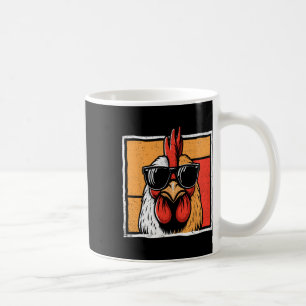 Hühner Vintag Funny Rooster Bauer Hühner Fass Kaffeetasse