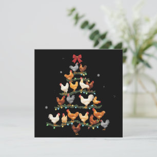 Hühner-Weihnachtsbaum-Dekor Weihnachten Hühnerlieb