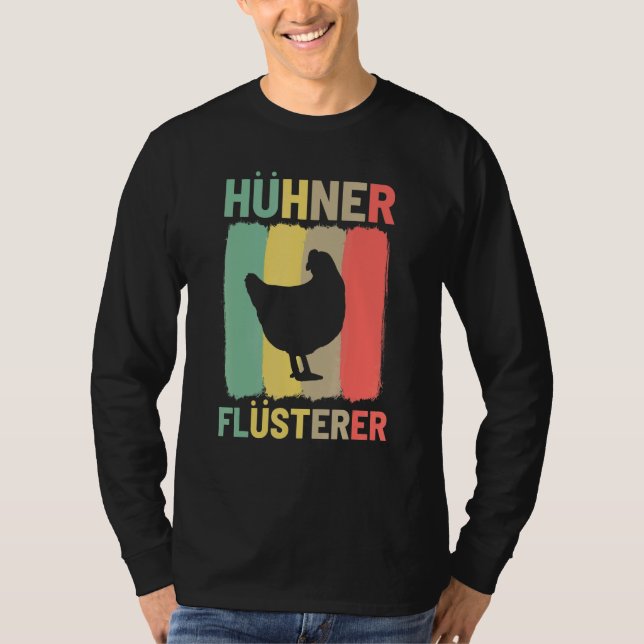 Hühner Whisky T-Shirt (Vorderseite)