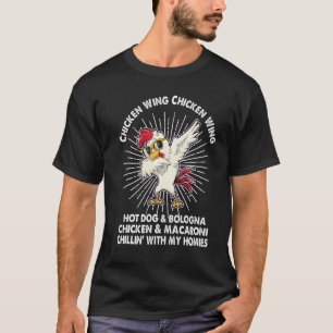 Hühner Wunny Funny Cool Dabbing Hühner T-Shirt