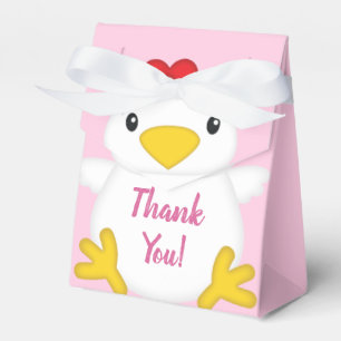 HühnerBaby-Dusche Rosa Farm Geschenkschachtel