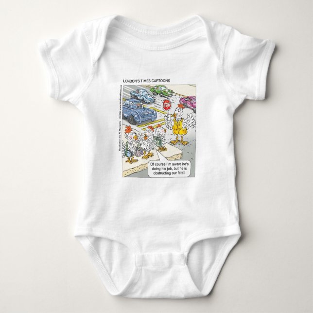 Hühnerbarriers Funny Cartoon Geschenke & T-Shirts (Vorderseite)