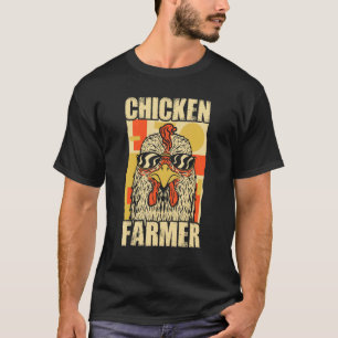 Hühnerbauer Landwirtschaft Agriculteur Bauernhof B T-Shirt