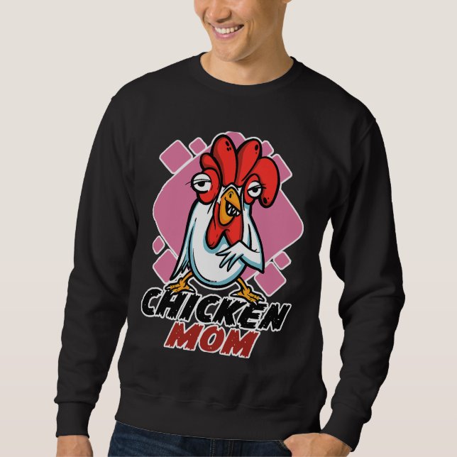 HühnerBauer Mama HühnerBauern Sweatshirt (Vorderseite)
