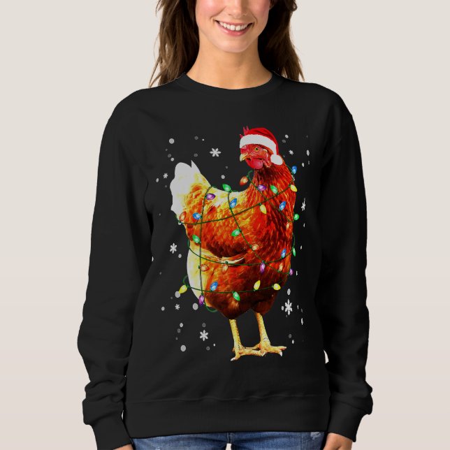 Hühnerbaum Sweatshirt (Vorderseite)
