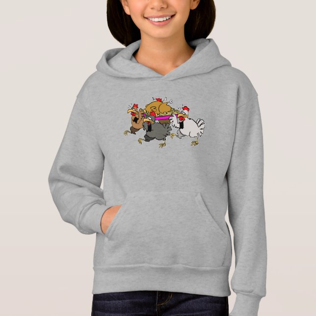 Hühnerbegräbnis Hoodie (Vorderseite)