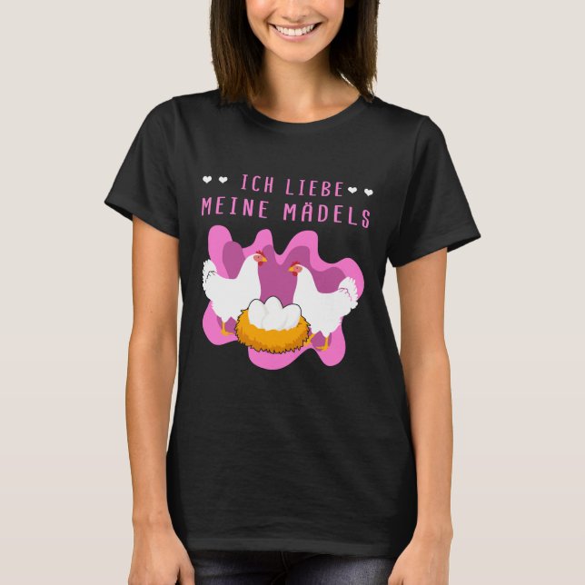 Hühnerbesitzer T-Shirt (Vorderseite)