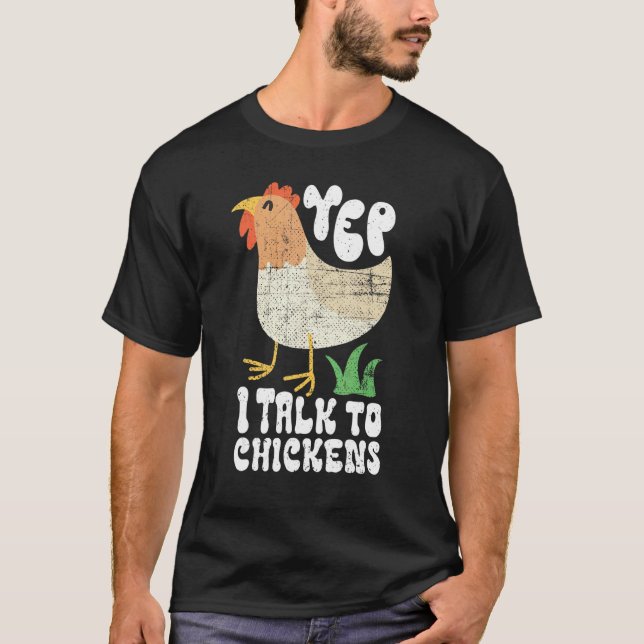 Hühnerbesitzer T-Shirt (Vorderseite)