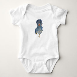 Hühnerbild Baby Strampler