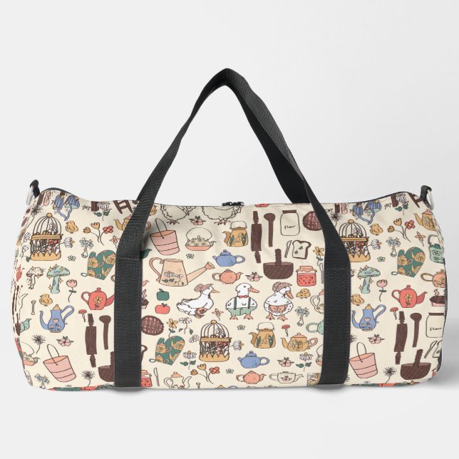 Hühnercoop-Enten-Hühnercoop Duffle Bag (Vorderseite)