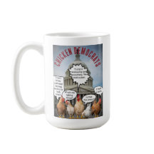 Hühnerdemokraten bei Hauptstadt Gebäude FunnyCarto