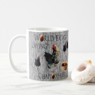 Hühnerei Legen Meisterschaft, Kaffeetasse