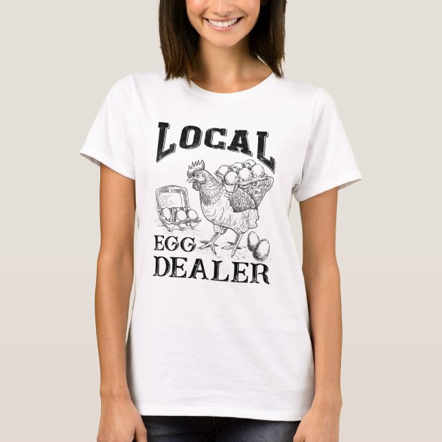 Hühnereier Funny Hen T - Shirt (Vorderseite)