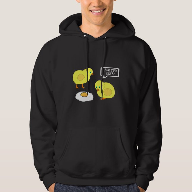 Hühnereier Hoodie (Vorderseite)