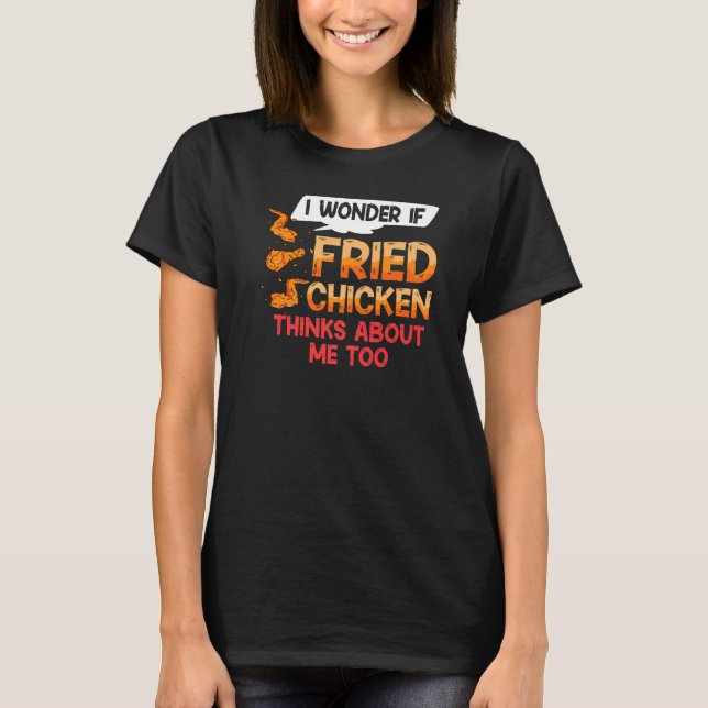Hühnerente-Recife Strickflossen T-Shirt (Vorderseite)