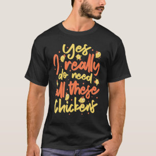 Hühnerfarm Hennen Küken T-Shirt