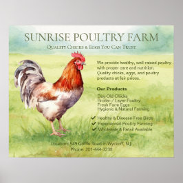 Hühnerfarm  poster