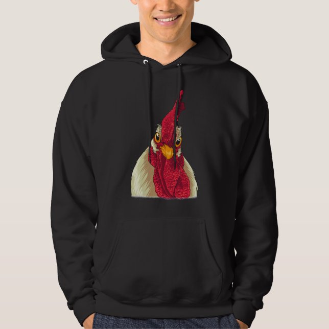 Hühnerfass D Hoodie (Vorderseite)