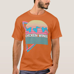 Hühnerflügel Retro T-Shirt