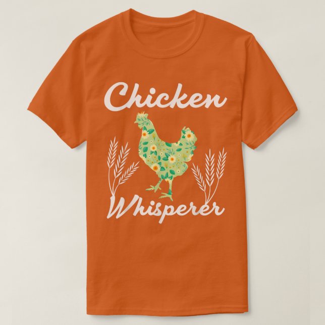 Hühnerflüster-Bauer T-Shirt (Design vorne)