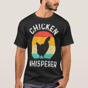 Hühnerflüsterer Barnyard Ernte Landwirtschaft Stal T-Shirt